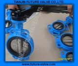 Wafer Type Butterfly Valve Aluminum Handle (D71X-16)