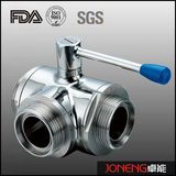 Stainless Steel Three-Way Threaded Ball Valve (JN-BLV2001)