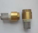 Brass Foot Valve (stainless steel web)