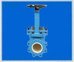 Manual Ceraminc Lined Knife Gate Valve