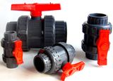 PVC Double Union Ball Valve