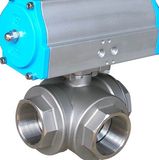 3 Way Soft Sealing Trunion Ball Valve