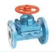 ANSI Standard Weir Pattern Fiuorine Plastic Lined Diaphragm Valve