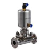 Sanitary Stainless Steel Pneumatic Diaphragm Valve (DN15-200 & 1/2''-8'')