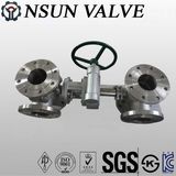 Stainless Steel 3-Way Ball Valve