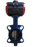 Wafer Butterfly Valve with Pneumatic Actuator