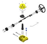 Declutchable Manual Override Worm Gear Operator