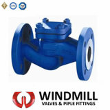 DIN Cast Steel Flanged Lift Check Valve (H42H-25 DN50)
