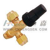 Brass Discontinue Valve Refrigeration Parts Air Conditioner Parts