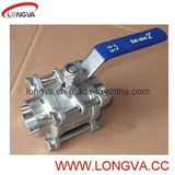 Stainless Steel 3-PCS Welding Ball Valve