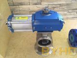 Cast Steel Offset Half Float Ball Valve