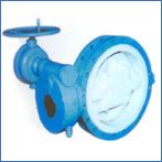 Cast Iron/Ductile Iron UK Standard Flange Butterfly Valve