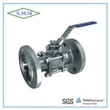 Stainless Steel Full Bore Flange End Ball Valve in Pn40