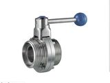 SMS Sanitary Thread Butterfly Valve (DYT-12)