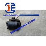 A105 1500lb Thread Ends Forged Ball Valve