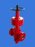 Pneumatic Rising Stem Flat Gate Valve With Parallel Stem