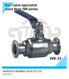 Buy SUS316L Sanitary Ball Valve 21/2