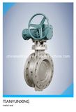 Metal Seat/Seated Flanged Double Eccentric/Concentric Butterfly Valve