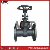 API 6D Flanged Forged Steel Gate Valve