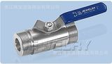 Stainless Steel Male Thread Sanitary 1PC Ball Valve