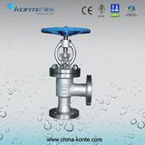 Stainless Steel Angle Type Globe Valve CF8 Pn64 Dn80