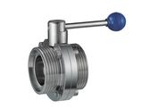 304/316L Sanitary Stainless Steel Clamp Butterfly Valve (DYT-17)