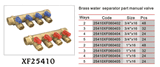 Floor Heating Manifold (XF25410)