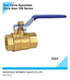 2-Piece Full Port Female Threaded Manual Brass Ball Valve