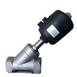 Thread Pneumatic Angle Seat Valve