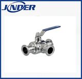 Sanitary Stainless Steel Three-Way Ball Valve