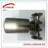 Clamped Through Way Pneumatic Diaphragm Valve