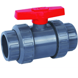 PVC Handle Double True Union Ball Valve