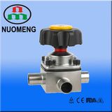 Stainless Steel Three-Way Welded Diaphragm Valve