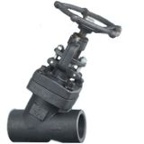 Forged steel Y pattern globe valve (YJ11Y-800LB)