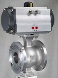 Stainless Steel Pneumatic Ball Valve (pneumatic actuator)