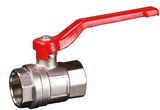 2PCS Copper Ball Valve with Steel Handle (YED-A1020)