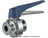 SMS 304/316L Sanitary Clamped Butterfly Valve