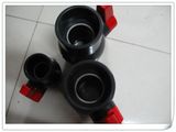 PVC Simple Ball Valve/ PVC-U Simple Ball Valve for Water Treatment with Size Dn15