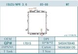 Best Radiator for Isuzu/Npr 3.6 85-88