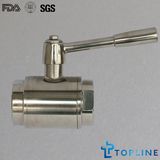 Stainless Steel Sanitary Ball Valve with Clamps Ends