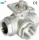 3 Way Stainless Steel Ball Valve