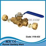 Compression Brass Ball Valve (V18-433)