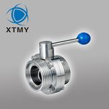 Santary Thread Manual Butterfly Valve