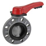 Butterfly Valve/PVC/PP/PVDF/Pph/CPVC Butterfly Valve