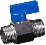 Forgedbrass Mini Ball Valve with Aluminium Handle (YED-A1056)