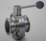Sanitary Tri-Clover End Butterfly Valve