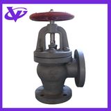 Cast Iron Screw Down Check Angle Valve (JIS F7376 10K65)