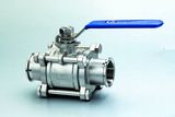 3PC Sanitary Ball Valve / Stainless Steel Valve