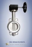 PTFE Seat Worm Gear Butterfly Valve