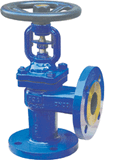 Angled DIN Bellow Globe Valve